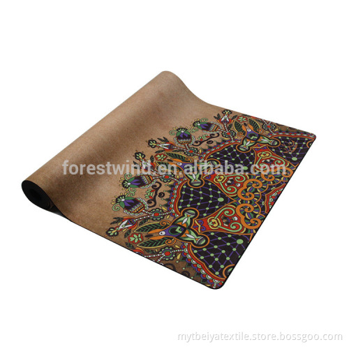 Customized Health Life PVC Non Slip Printed Design Yoga Mat